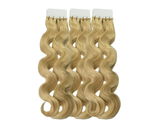 Body Wave Blonde Tape-In Extensions